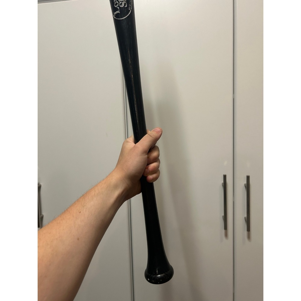 Louisville Slugger Genuine M242 Detroit Tigers Powerized Wood Baseball Bat Black